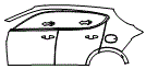 2024 Alfa Romeo Tonale PHEV Veloce Door and Rear Fender Kit - PPF