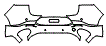 2025 Alfa Romeo Tonale Rear Bumper Kit - PPF