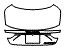 2024 Maserati GranTurismo Trunk Lid Kit - PPF
