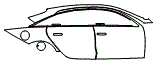 2025 Hyundai Ioniq 6 (Canada) Door and Rear Fender Kit - PPF