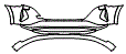 2024 Audi Q8 e-tron Bumper Kit - PPF