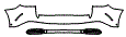 2026 MERCEDES BENZ EQE SUV 320 4MATIC AMG LINE Rear Bumper Kit