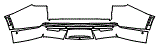 2025 Jeep Wagoneer L Series II Rear Bumper Kit - PPF