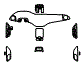 2025 MERCEDES BENZ EQE SUV 500  Display Screen and Interior Kit