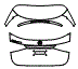 2023 Mercedes Benz GLC SUV 300 Base Hatch Kit - PPF