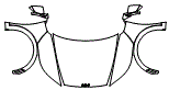 2023 Kia EV6 Full Hood, Fender and Mirror Kit - PPF