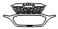 2024 Audi Q8 e-tron SUV Launch Edition Grille Kit - PPF