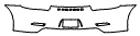 2013 Porsche 911 Carrera Cabriolet Rear Bumper Kit - PPF