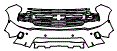 2025 Chevrolet Silverado HD  LTZ Bumper Kit - PPF