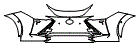2025 Lexus RZ Bumper Kit - PPF