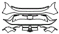 2024 Nissan Z Nismo Rear Bumper Kit - PPF