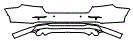 2026 HONDA ACCORD HYBRID EX-L  Rear Bumper Kit