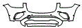 2025 Mercedes Benz GLS SUV 450 Base Bumper Kit - PPF