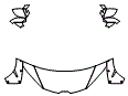 2023 Lamborghini Huracan Hood, Fender and Mirror Kit - PPF