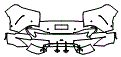 2024 Aston Martin DBX Rear Bumper Kit - PPF