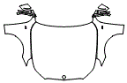 2025 BMW 5 Series 530i Full Hood, Fender and Mirror Kit - PPF