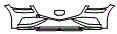 2022 Genesis G80 Bumper Kit - PPF