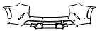 2025 BMW X5 Rear Bumper Kit - PPF