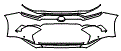 2024 Toyota Grand Highlander Hybrid MAX Platinum Bumper Kit - PPF