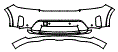 2024 Honda Prologue Bumper Kit - PPF