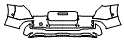 2025 Kia EV9 GT-Line Rear Bumper Kit - PPF