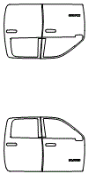 2021 RAM 3500 Door Kit - PPF