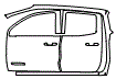 2026 GMC CANYON ELEVATION  Rear Fender and Door Kit