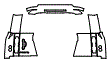 2024 Land Rover Defender 90 X-Dynamic SE Hatch Kit - PPF