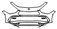 2024 Mercedes Benz CLE Coupe Bumper Kit - PPF