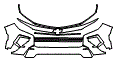 2024 Chevrolet Traverse LS Bumper Kit - PPF