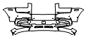2023 Rolls Royce Cullinan Base Bumper Kit - PPF