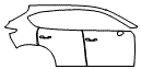 2022 Mazda CX-5 (Canada) GS Door and Rear Fender Kit - PPF