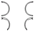 2022 Ford Ranger XLT SuperCab Fender Flare Kit - PPF