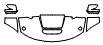 2023 Dodge Charger  Super Bee Hood, Fender and Mirror Kit