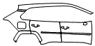 2024 Toyota RAV4 Prime Door and Rear Fender Kit - PPF