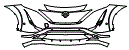 2023 Nissan Ariya Bumper Kit - PPF