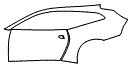 2021 Ferrari GTC4 Lusso T Door and Rear Fender Kit - PPF