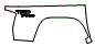 2020 Toyota Tacoma Outer Bed Panel Kit - PPF