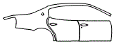 2011 Maserati Quattroporte Door and Rear Fender Kit - PPF