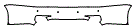 2011 Maserati Quattroporte Base Rear Bumper Kit - PPF