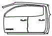 2023 GMC Canyon Rear Fender and Door Kit - PPF