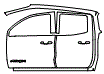 2024 GMC Canyon Rear Fender and Door Kit - PPF
