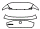 2023 Mercedes Benz EQB SUV 250+ AMG Line Hatch Kit - PPF