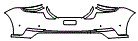 2025 Porsche Panamera Sports Sedan Turbo S E-Hybrid Rear Bumper Kit - PPF