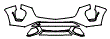 2025 Cadillac XT4 Bumper Kit - PPF