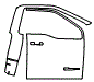 2024 Ford F-250 Door and A-Pillar Kit - PPF