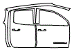 2026 GMC CANYON DENALI  Rear Fender and Door Kit