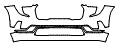 2024 GMC Acadia Bumper Kit - PPF