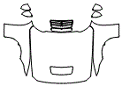 2024 Ford Mustang Full Hood, Fender and Mirror Kit - PPF