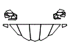 2023 Chevrolet Corvette  Coupe Hood, Fender and Mirror Kit - PPF